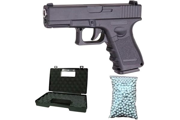 Saigo Defense Pack Airsoft Pistolet modèle Galaxy G.15 à Ressort/Entièrement en métal/Puissance 0.5 Joule/livré avec Accessoires