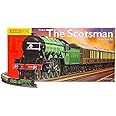 Hornby Train Set - The Scotsman Analogue TT Gauge Model Railways Set, Starter Electric Model Train Kits with App Control - Steam Engine Model Building Kits, 1:120 Scale Model Train Gifts