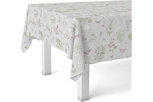 ECOMMERC3 | Mantel Hule Mesa Rectangular Tamaño 100x140 cm - Estilo, Durabilidad y Fácil Limpieza para tu Mesa - Mantel Hule Antimanchas e Impermeable - Niza Multicolor