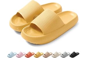 HEOAARG Ciabatte Uomo Donna Casa Comode Slide Pantofole a Nuvola Antiscivolo Ciabatte Piscina Morbide Ciabatte Aperte Estive Leggero Ciabatte Doccia Spiaggia Interno Esterno