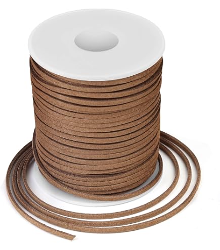 Cordon En Cuir Rond Noir Auroris - Ø1 Mm, Rouleau De 10 M - Tannage Végétal