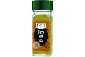ÉPICES FUCHS FUCHS Épices Véritables Curry Vert Moulu Flacon 36 g