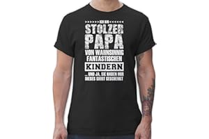 Shirtracer - T-Shirt Herren - Stolzer Papa Fantastische Kinder