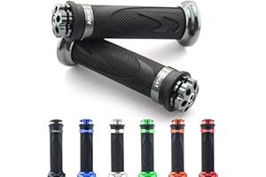 ‎AREA1 Area Longboard Handlebar Grips Compatible with Yamaha XV 1300, XV Virago, DX, 1100, 750, 535 (RS1/Grey), Plastic