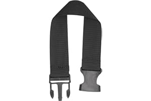 ANEI Belt Extender for Fanny Pack Strap Extension Waist Bag Belts - Black, 35cm/13.7in