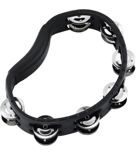 RhythmTech RT1010 ニッケル2連タンバリン黒 Rhythm Tech Solo