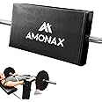 Amonax Hip Thrust Barbell Pad, Extra Thick Foam Padding, Heavy Duty Gym Accessories Fitness Workout Bar Pad Cushion Cover for Hip Thrusts, Women & Men
