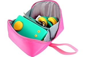 Annmore Borsa per LUNII Fabbrica delle Storie, con Comparti per Cuffie Audio e Cantastorie, Portatile, Rosa