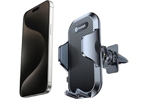 andobil Handyhalterung Auto Lüftung [ Stabiler & Never Fall ] KFZ Handyhalterung mit Upgrade Lüftungsclip [einfache Montage] 360° Drehbar, für iPhone 14/13/12 Pro Max Samsung S23 S22 Ultra