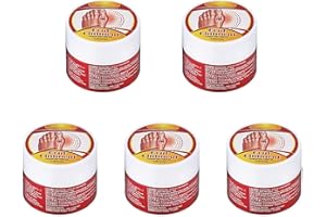 ZANLION UriGone Healing Ointment for Gout, 1/3/5 Pcs Bunion Pain Relief Cream 10g, Gout Pain Relief Ointment Toe Joint Valgus Corrector Cream, Bunion Toe Stiffness Relief Cream (5 Pcs)