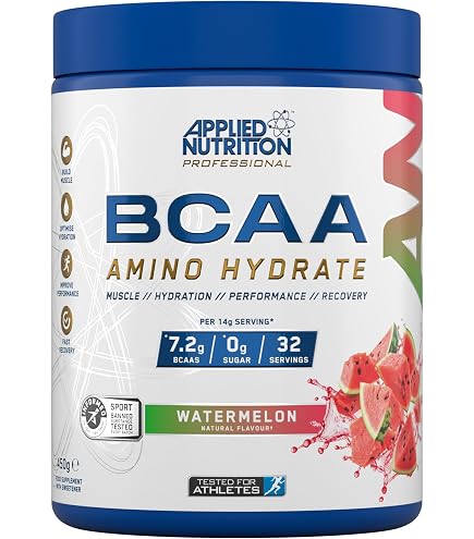 Applied Nutrition Bcaa Amino-Hydrate Icy Blue Raz, 450 G : Buy