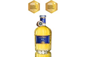 Seatrus Gin - Acqua di mare/Gin italiano/Gin al cedro/Premium Mediterranean Gin/Gin fruttato/Distillato di cedro e liquirizia/Gin Tonic/Gin/Gin regalo/Dry Gin/Made in Italy/Cocktail/700 ml/vol 43%