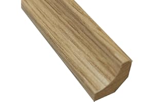 UNIVERSAL MOUDLINGS Scotia Beading Edging for Laminate & Wood Flooring 1.15m x 10 Lengths Light Natural Oak