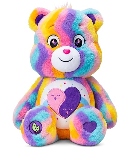 Just Play Care Bears Rainbow Heart 35Th Anniversary Plush : Amazon