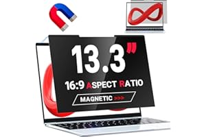 ZOEGAA Écran de confidentialité magnétique de 13,3" pour ordinateur portable 13,3" pour 16:9, l'usine s'est concentrée sur la recherche et la production et possède de nombreux brevets internationaux