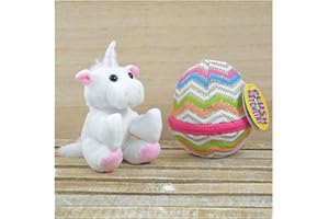 Kögler- Einhorn Emily Mini Unicornio Huevo, Aprox. 13 cm, Juguete de Peluche para acurrucarse y amar, como pequeño Regalo niñas, Multicolor (75760)