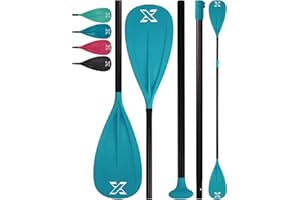 ‎ZLX ZLX SUP Paddel Stand Up Paddle Zubehör, 3 oder 4 Abnehmbaren Teilen, Verstellbares Paddle Board mit Glasfaser Blade Perfekt für Surfen, Schwimmen und Wassersport Vergnügen