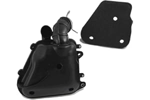 AREA LONGBOARD Filtro aria + cassetta filtro aria per compatibile con Malaguti F12 Phantom 50 R, Yesterday 50, F12 Phantom 50 LC (00 – 04) (S)