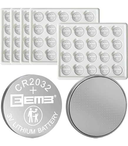 6 Batterie Al Litio CR2032 3V ViCep – Confezionate Singolarmente, Per Auto, Orologi, Calcolatrici E LED – Lunga Durata - 5