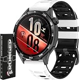 Rongep [Mecha Loop] Huawei ile Uyumlu 22mm Kordon GT7/GT7 Pro/GT6/6 Pro/Runner 2/GT5/5 Pro/GT4/GT3 46mm i&ccedil;in &Ccedil;ift Renkli GT7 