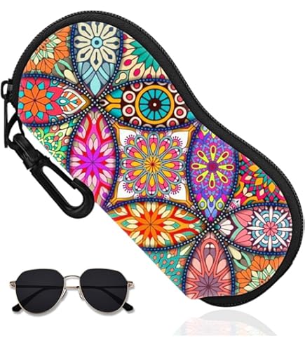 Custodia Morbida Per Occhiali Da Sole, Ultra Leggera, In Neoprene, Con - Foto 13