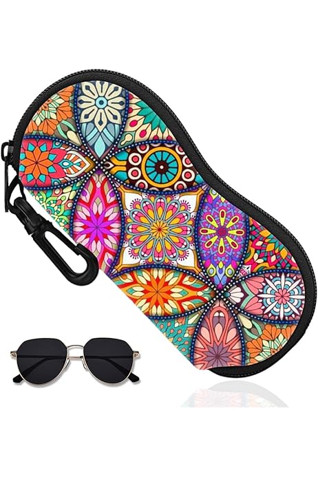 Fermeture éclair Etui Lunettes Rigide Amazon étui à Lunettes