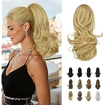 Coda Di Cavallo Sintetica Freetress Equal Con Coulisse - Naturale - Foto 2