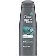 Dove Men+Care 2 in 1 Shampoo & Conditioner For Healthy-Looking Hair Eucalyptus & Birch Naturally Derived Plant Based Cleansers 12 oz
