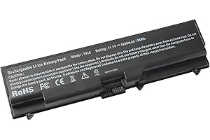 ARyee 5200mAh 11.1V Laptop Battery Replacement for Lenovo IBM Thinkpad Sl410 Sl510 T410 T410i T410 T510 T510 E520 Series