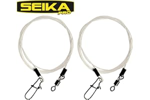 ‎FTM Fishing Tackle Max Seika Fluorocarbon Vorfach 0,60mm 25kg Raubfischvorfach