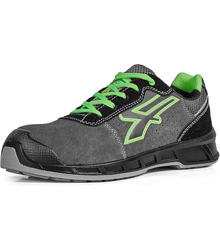 Scarpa Da Lavoro U Power Taylor S ESD S1PS FO SR – Puntale In Acciaio, Suola Antiscivolo E Resistente Agli Oli