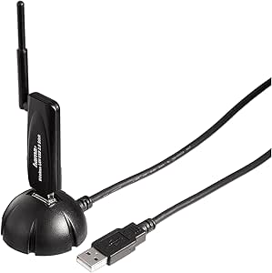 Hama WLAN USB 2.0 Stick, 54 Mbps, flexible Antenne