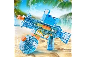 MOZC Pistolet a Eau électrique, Absorption Automatique de l'eau.Pistolet à Eau avec réservoir d'eau de 500 ML,Plage Peut Atteindre 33 Pieds. Pistolet a Eau Convient aux piscines, Jardins, plages