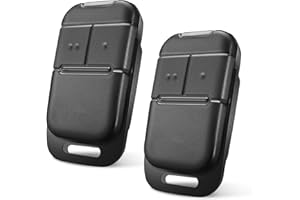 LUIRSAY 2Pcs Telecommande Portail, Télécommande Pour Portail Automatisé 2 Canaux 433.42Mhz, Télécommande Portail Remplace la télécommande Keytis-NS-2-RTS et Keytis 2 RTS pour 2401539
