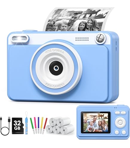 Appareil Photo Numérique Pour Garçons/filles 4-12, écran IPS De 2,4 Po, Caméscope Avec Lampe D'appoint, Carte TF 32 Go, Cadeau Idéal Pour Noël/anniversaire Pour Enfants (rose). | Best Buy Canada