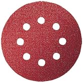Bosch 2609256 A24 Diy Sandpaper &Oslash; 125 Mm, G80, 8 Holes, Velcro (5)