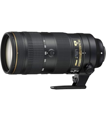 Nikon AF-S VR Nikkor 70-200mm F2.8G レンズ Nikon AF-S Nikkor 70 - 200 mm f/2.8E FL ED VR Lens - Black: Amazon