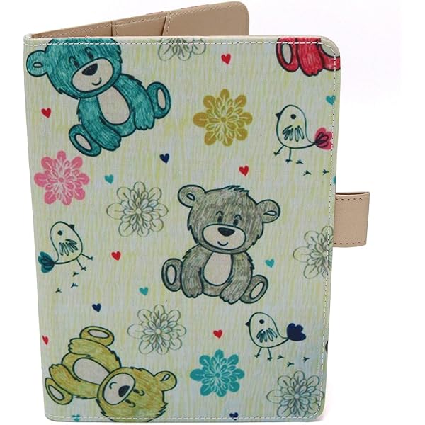 Custodia Per Libretto Sanitario Bambino - Motivo Leone, Lavabile, Morbida E Pratica - Foto 3