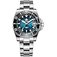 ADDIESDIVE Automatic Dive Watches for Men Sapphire Crystal 200 M Waterproof 41 MM 3D Dial Ceramic Bezel Stainless Steel