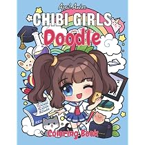 Amazon.it: Chibi Girls Cute Coloring Book: For Kids and Adults ...