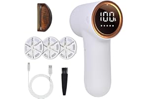 HTBAKOI Quita Pelusas Maquina Quitar Bolitas Ropa Quitapelusas Electrico Bolas Jersey Tira Borbotos Removedor Lint Remover Pelotillas Quitabolas Recargable Fabric Shaver Corta Saca el Mejor Quitapelotillas