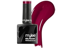 Mylee Gel-Nagellack 10 ml[Raspberry] - UV/LED, Maniküre, Pediküre, für professionellen Gebrauch im Salon sowie zu Hause - Lang anhaltend und mühelos aufzutragen