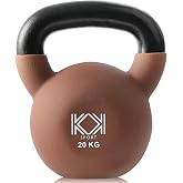 KK Kettlebells Cast Iron Neoprene Coated Weights Lifting Strength Training Home Gym Exercise