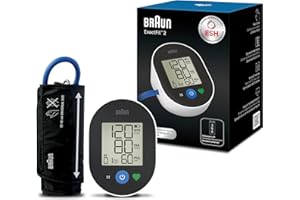 Braun ExactFit™ 2 Tensiomètre de bras | Précision cliniquement prouvée | Indicateur à code couleur | Brassard universel | Pour usage domestique | BUA4050