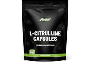 FREAK ATHLETICS L Citrulline Capsules - 240 L Citrulline Powder Capsules - 750mg up to 6000mg Daily - for Muscle Pump & Recovery, Increase L-Arginine and Nitric Oxide - L-Citrulline for Men & Women.
