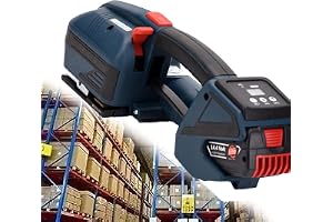 Elektriska Automatiska Bandningsmaskiner, HandhåLlna Bandningsmaskiner, 13-19 Mm Pet/Pte-Band, Elektriska Bandningsmaskiner FöR StationäRa FöRpackningar,2Battery