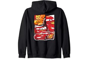 DISNEY Pixar Cars Lightning McQueen Grid Sweat à Capuche