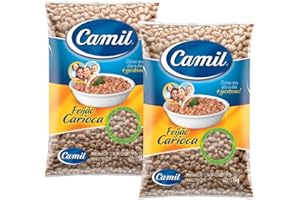 Pack Feijão Carioca Premium Selection Camil - 2x 1kg
