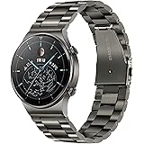 TRUMiRR Sostituzione per Huawei Watch GT3 Pro 46mm/GT Runner 46mm/Watch3 Pro/GT 2 Pro/GT 2e cinturino, 22mm Cinturino in acci