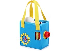 Growalleter Bolsa para Little Tikes Story Dream Machine, bolsa plegable de juguete portátil para proyector Little Tikes para libros de cuento de hadas, reproducción de audio, personajes, con correa de